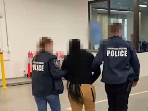One of four American citizens arrested for allegedly attempting to import cocaine into Melbourne.