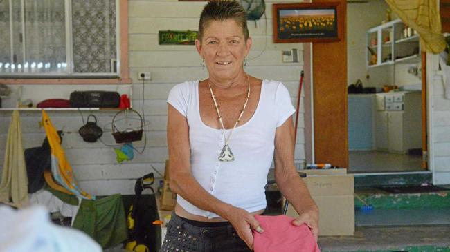 FLOOD HERO: Wendy Hughes has opened her heart and is collecting donations for people doing it tough after the Townsville floods. Picture: Geordi Offord