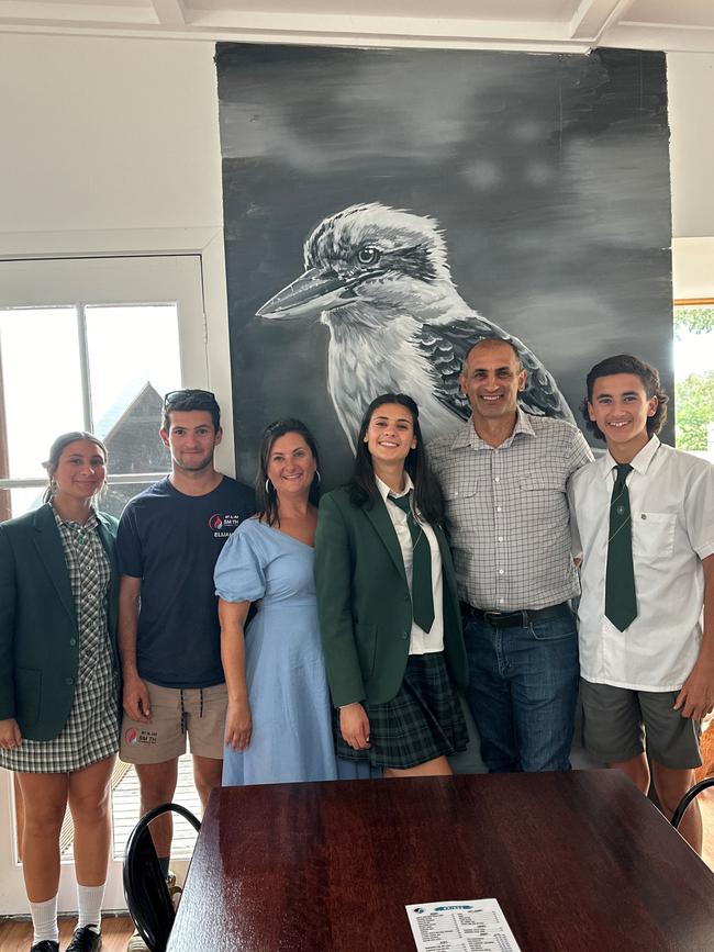 The Zagami family at Wairewa – 5 years after the Black Summer bushfires destroyed their home.