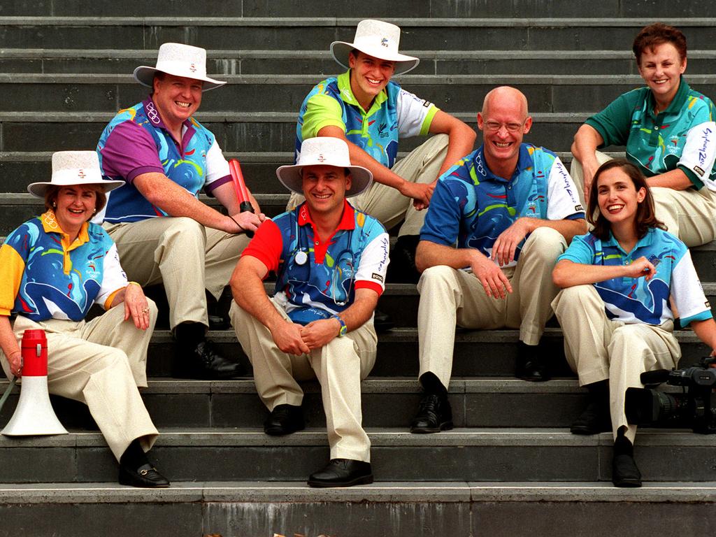 And the volunteers were treated to this colourful outfit.