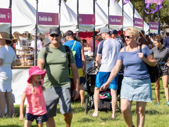 International Women's Day markets on Sydney's Northern Beaches.