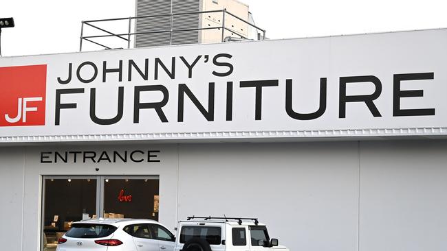 Johnny's Furniture at Bundall which has gone into administration leaving lots of angry customers. Friday June 7, 2024. Picture, John Gass