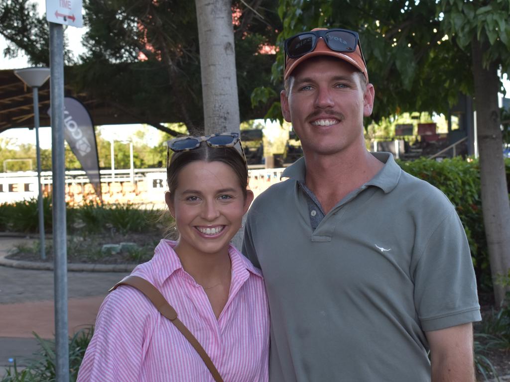 Andy Gilligan and Jack Tully at the Ariat APRA National Finals Rodeo at Gracemere CQLX, Saturday, November 12, 2022.