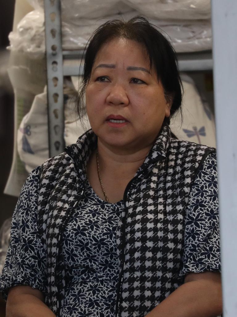 Thi Quy Le pictured at the laundry business in 2022. Picture: Rohan Kelly