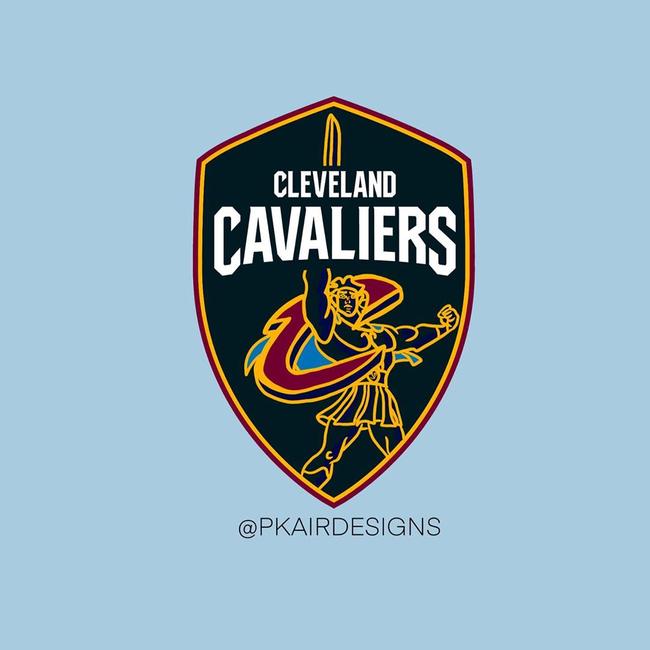 Cleveland Cavaliers v Hercules. Picture: pkairdesigns/Instagram