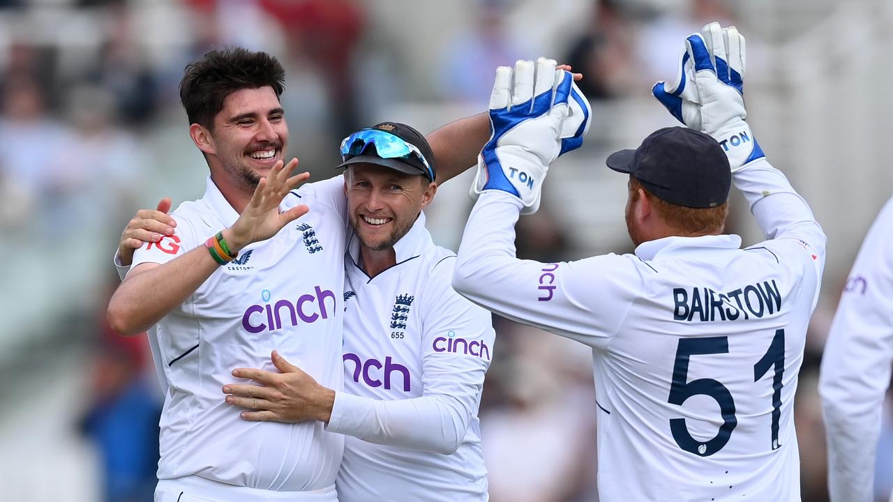 Josh Tongue of England. Photo by Gareth Copley/Getty Images