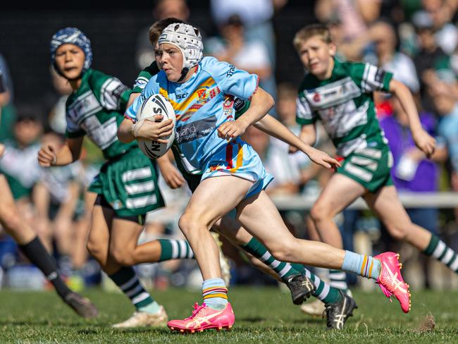 Pax Caine for De La Salle Caringbah. Picture: Adam Wrightson