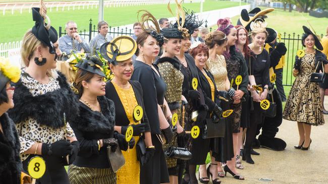 The Westlawn Black and Gold Fashions are a major drawcard for the first day of the July Racing Carnival at Clarence River Jockey Club in Grafton.