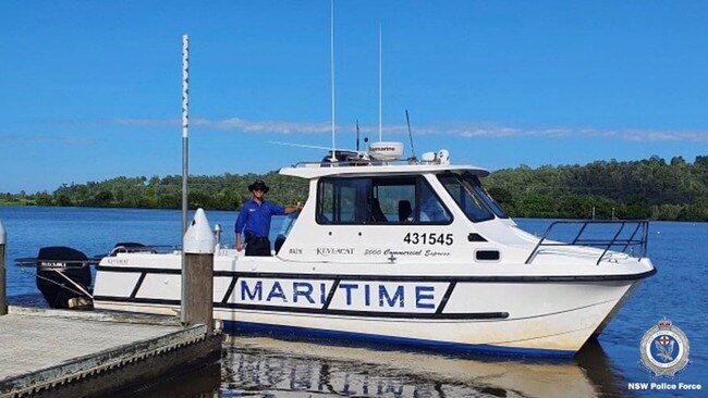 SOCIAL MEDIA IMAGE DISCUSS USE WITH YOUR EDITOR - Police from the Rural Crime Prevention Team in conjunction with NSW DPI Fisheries and NSW Maritime concluded Operation Manette, which focused on fisheries, maritime safety and property offences in the Clarence River.