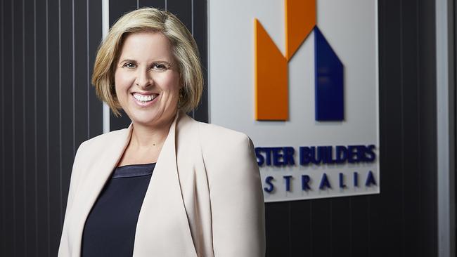 Master Builders Australia chief executive Denita Wawn says governments must remove constraints on construction firms to deliver 1.2m new homes target after winning an IR concession. Picture: Supplied