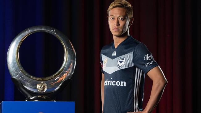 A-League pressure is nothing to what Honda has already experienced. (Mark Metcalfe/Getty Images)