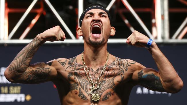 Max Holloway ‘deserves’ a rematch, according to Volkanovski. Picture: AP