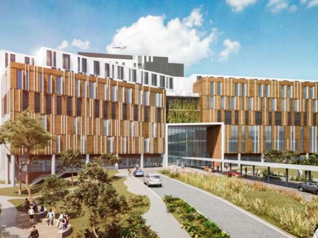 Supplied Editorial Artist impressions of the stage two redevelopment of Nepean Hospital.