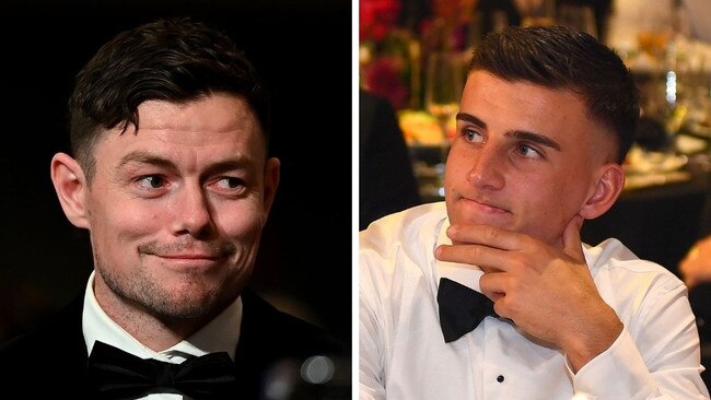 AFL fans have blown up at some of the voting in the Brownlow Medal after Lachie Neale's surprise win. Pictures: Getty