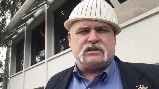 Pastafarian Keith Wass is fighting a property damage conviction in Penrith District Court. Picture: Kate Lockley