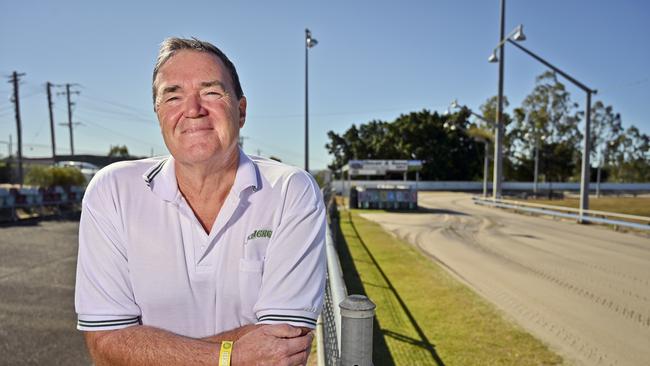 Ipswich Greyhound Racing Club president Colin Fry.