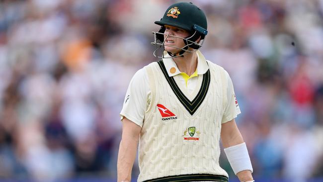 Steve Smith was not impressed with Jonny Bairstow. Picture: Getty Images