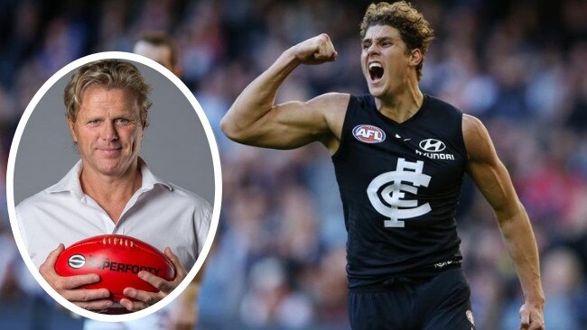 Dermott Brereton says Charlie Curnow is the best player to watch in the AFL.