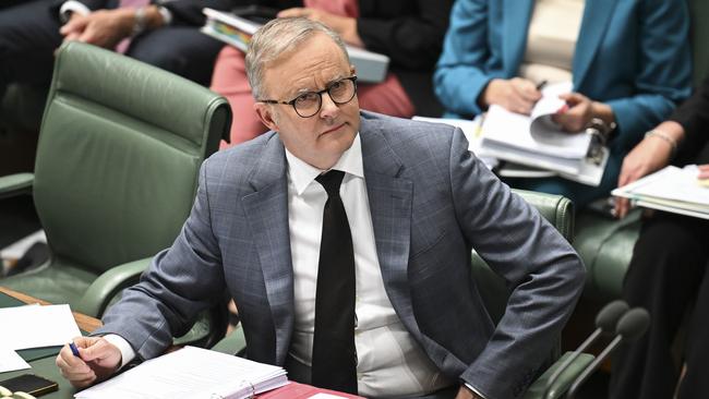 The Albanese Government has withdrawn its misinformation and disinformation bill. Picture: NewsWire / Martin Ollman