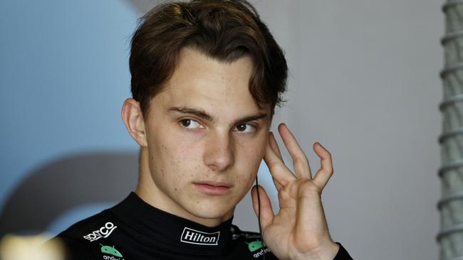 Oscar Piastri of Australia and McLaren prepares to drive in the garage during final practice ahead of the F1 Grand Prix of Miami at Miami International Autodrome on May 06, 2023 in Miami, Florida. (Photo by Chris Graythen/Getty Images)