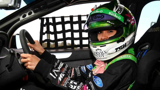 Tahan Lewfatt, partner of last year’s GC600 winner David Reynolds, gets behind the wheel. Picture: David Clark