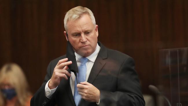 Premier Jeremy Rockliff. Parliament question time the first as Premier for Jeremy Rockliff. Picture: Nikki Davis-Jones