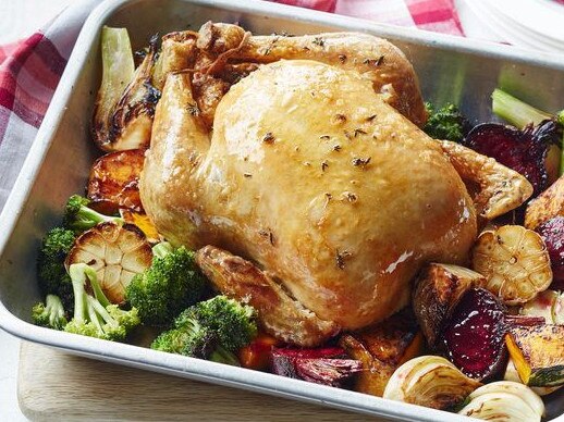 Roast chicken.