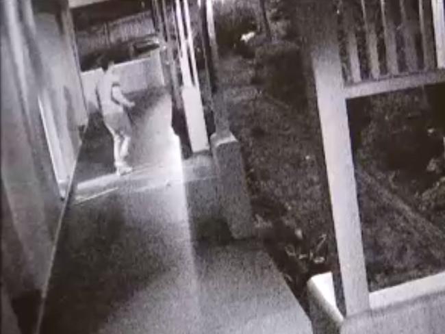 CCTV footage from the night Girl X overdosed, shows numerous people, who were not residents of the foster care residential facility. Courtesy: ABC