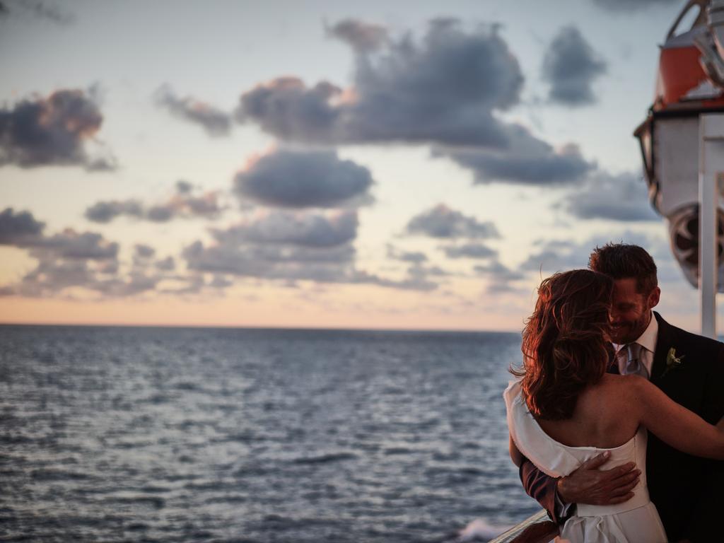 Let the cruise wedding coordinators do the work. Picture: Princess Cruises
