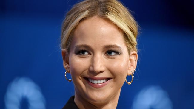 Actor Jennifer Lawrence was also the victim of a leaked photo scandal. Picture: Getty Images