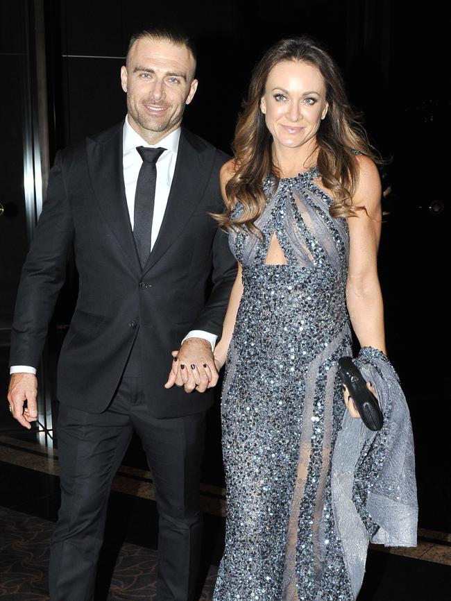 Drop and give me twenty!!! Commando Steve and Michelle Bridges.