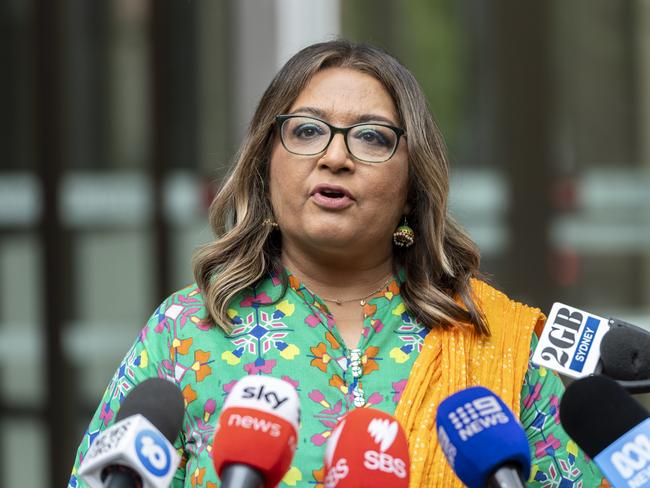 Mehreen Faruqi got the Federal Court to damn One Nation leader Pauline Hanson. Picture: Monique Harmer