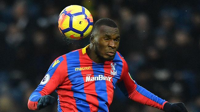 Crystal Palace's Zaire-born Belgian striker Christian Benteke.