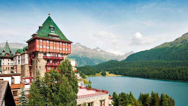 Badrutt’s Palace Hotel, St Moritz, Switzerland.