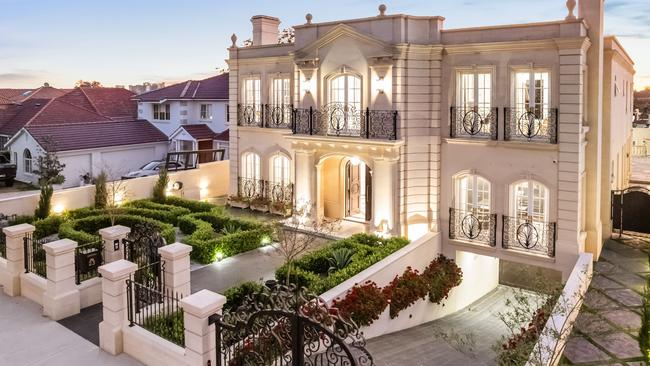 The most expensive home in Strathfield.