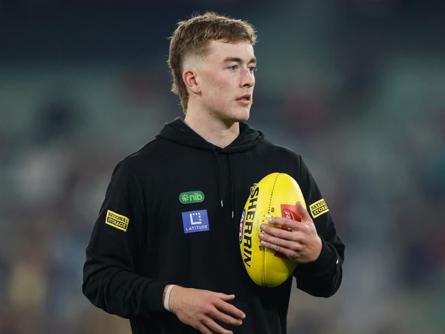 Kane McAuliffe has settled in at senior level. Picture: Dylan Burns/AFL Photos