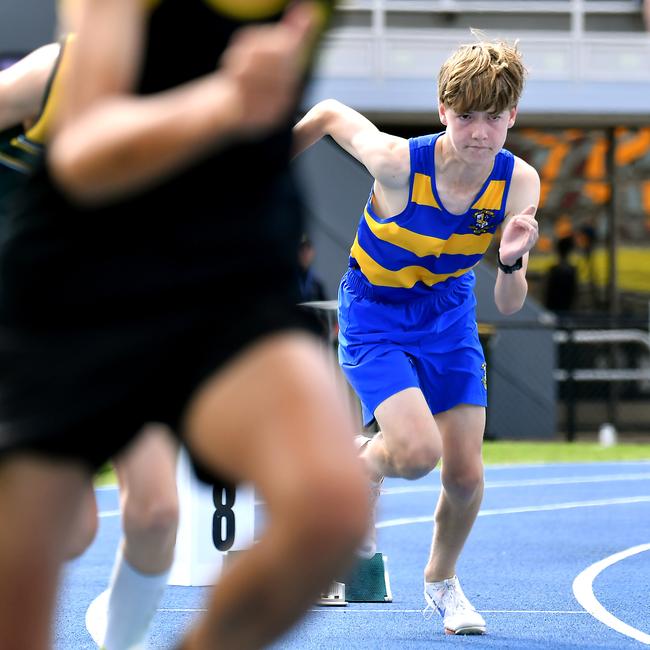 The Queensland All Schools track and field championships at QSAC. Saturday November 2, 2024. Picture, John Gass