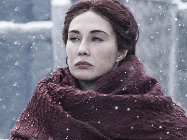 Melisandre Game Of Thrones. Picture: HBO via Foxtel