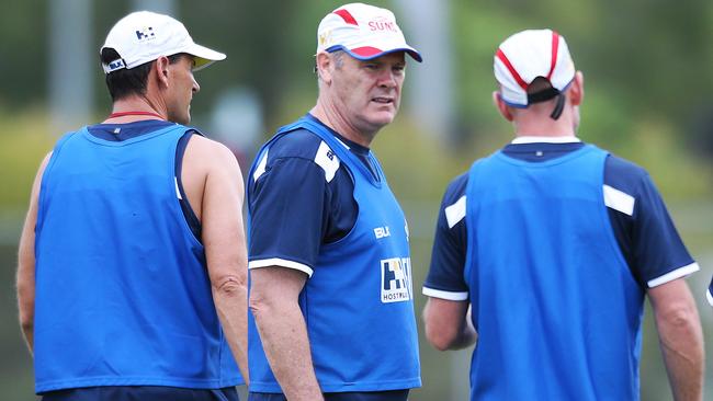 Gold Coast coach Rodney Eade oversees pre-season training. Picture: NIGEL HALLETT