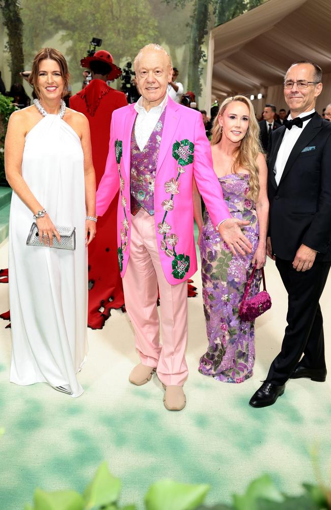 Anthony Pratt (2nd L) attends The 2024 Met Gala. Picture: Getty