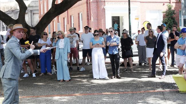 Auctioneer Haesley Cush dropped the hammer at $6.55m. Picture: Liam Kidston