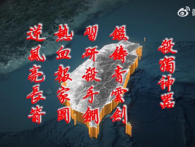 China’s People’s Liberation Army has released a dramatic video simulating an all-out attack on Taiwan.