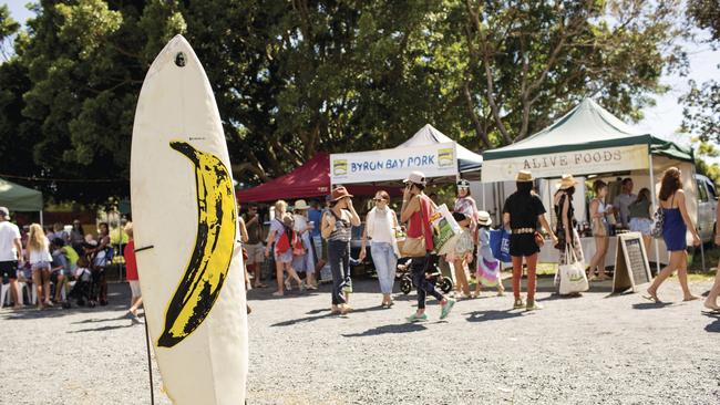 Markets at Byron Bay. Picture: Destination NSW Paul Ewart