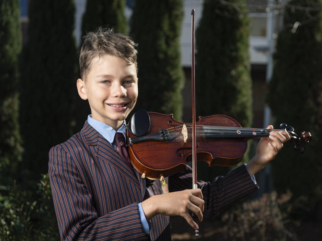 Mitchell Wysel of Toowoomba Anglican School at the 78th City of Toowoomba Eisteddfod at The Empire, Saturday, July 27, 2024. Picture: Kevin Farmer