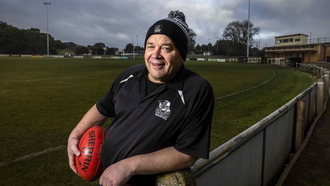 Camperdown Football Netball Club volunteer Peter Conheady. Picture: Nicole Cleary