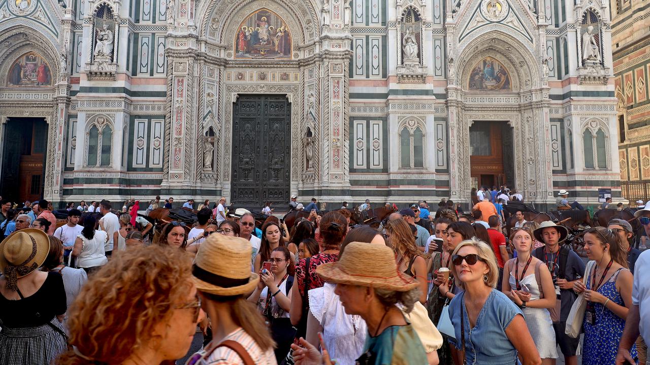 Florence is taking action to create more sustainable tourism. Picture: NewsWire / Nicholas Eagar