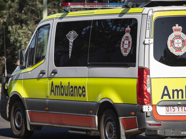 Generic ambulance, QAS, Queensland Ambulance Service, emergency services, Thursday, August 29, 2024. Picture: Kevin Farmer