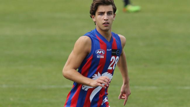 Josh Daicos, son of Collingwood legend Peter, has huge potential to follow in his father’s footsteps.