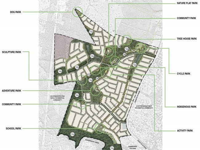 Lendlease's Pine Valley development. Design: Urbis