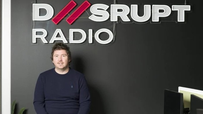 Disrupt Radio founder and CEO Benjamin Roberts. Picture: Supplied